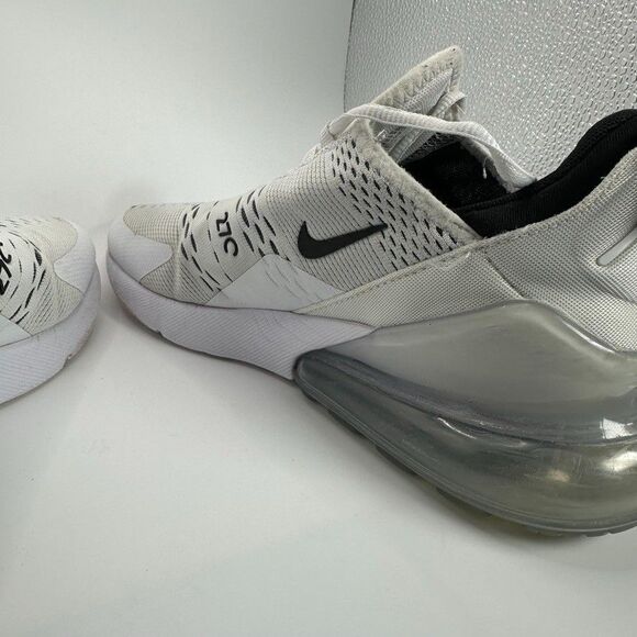 Nike Air Max 270 Shoes Women Size 8 White Black Athletic Running Gym  Cushioned - Picture 8 of 13